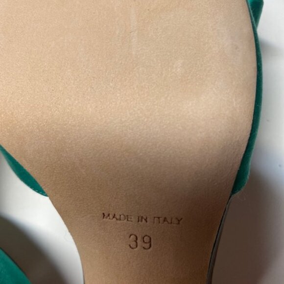 Emilio Pucci Green Slides - Never Worn! Perfect Condition! - Picture 6 of 8